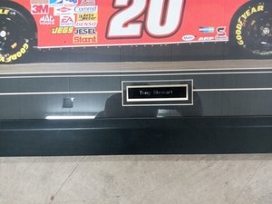 Tony Stewart - Joe Gibbs Racing No. 20 Print Framed 16x48