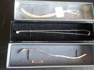 Sterling Silver Bracelets and Neckl...