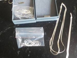 Sterling Silver Necklace and Bracel...