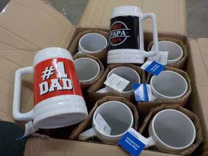 9 XL Fathers Day Mugs...