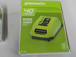 Greenworks 40 Volt Lithium Charger...