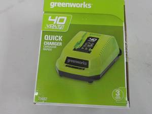 Greenworks 40 Volt Lithium Charger...