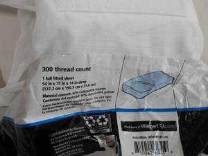 1 Full Fitted Sheet...