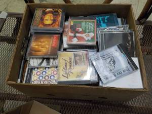 Box full of Cds...