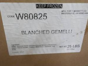 25 lb. Case of Frozen Blanched Gemi...