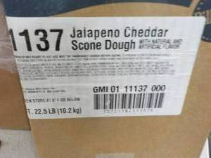 2 Cases Jalapeno Cheddar Scone Doug...