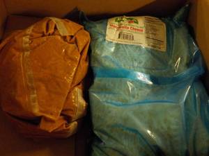 1 pkg 5 lb. Mozzarella Cheese and 1...