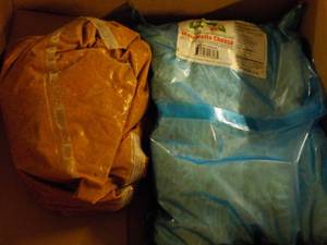 1 pkg 5 lb. Mozzarella Cheese and 1...