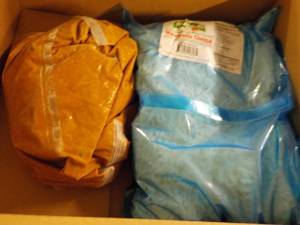 1 pkg 5 lb. Mozzarella Cheese and 1...