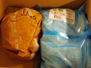 1 pkg 5 lb. Mozzarella Cheese and 1...