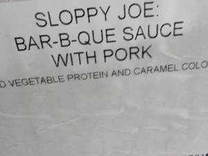 15 lb. Case of Frozen Sloppy Joe Ba...
