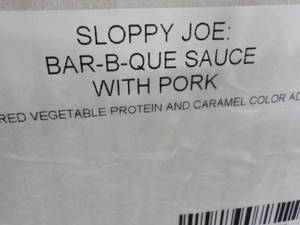 15 lb. Case of Frozen Sloppy Joe Ba...