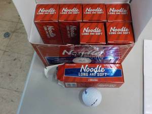 21 Noodle Long and Soft Golf Balls...