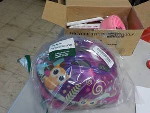 Training Wheels and Bike Helmet...