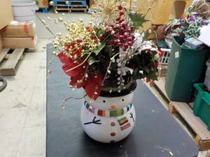 Xmas Snowman Dcor...