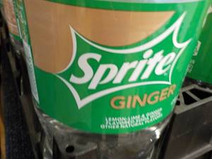 8 - 2 liter Bottles Sprite Ginger...