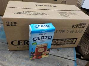 Carton of 16 - 6 oz Certo...