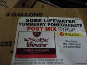 3 Gallon Sobe Life Water Yumberry P...