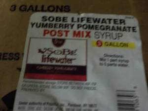 3 Gallon Sobe Life Water Yumberry P...
