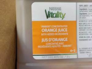3 - 3 Liter  Nestle Vitality Concen...
