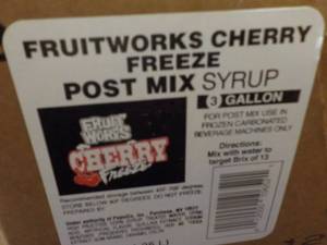 3 Gallon Fruitworks Cherry Freeze P...