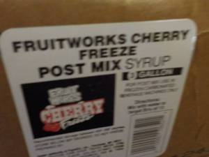 3 Gallon Fruitworks Cherry Freeze P...