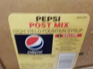 5 Gallon Pepsi Post Mix Syrup...