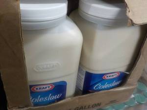 2 Gallon Jugs Kraft Cole Slaw Dress...