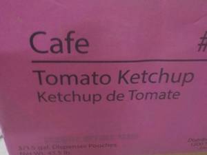 3 - 1.5 Gallons Caf Tomato Ketchu...