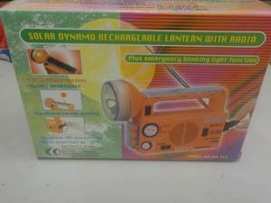 Solar Dynamo Rechargeable Lantern w...