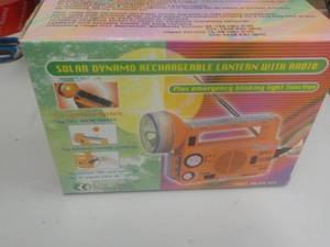 Solar Dynamo Rechargeable Lantern w...
