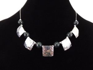 .925 Sterling Silver Jasper Ceremonial Necklace