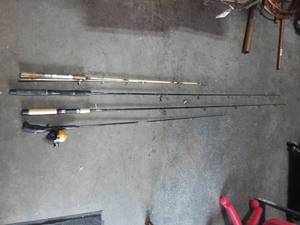 lot 35 image: 4-Rods & 1-Reel (Shakespear, Southbend, Penn)