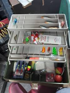 lot 38 image: Plano Tackle Box With Contents