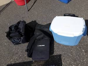 lot 75 image: Rolling Cooler, Soft Sided Cooler, Polaris Bag