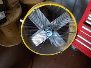 Maxx-air fan on wheels...