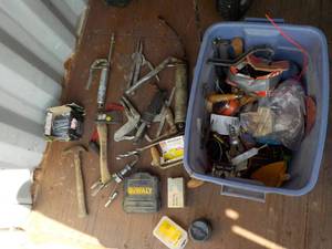 Tote full of tools and more...