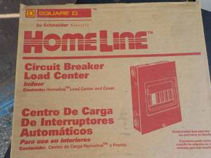 Homeline circuit breaker load cente...