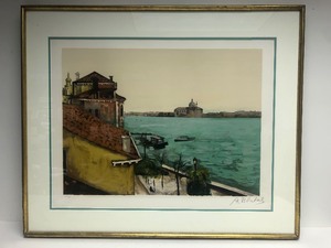 lot 90 image: Signed Numbered Artist Proof Framed Lithograph