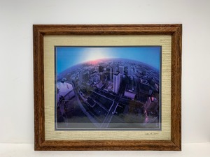 lot 172 image: Signed and Numbered Downtown St Paul Fisheye Photograph by Steve Niedorf