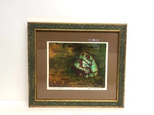 lot 9 image: Framed Signed Numbered Litho - The Return of Judith