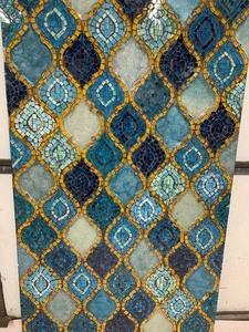 lot 213 image: Large New Mosaic Glass Wall Hanging