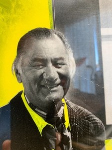 lot 221 image: Set of 4 Signed Mixed Media Photographic Artworks - George Morrison - Visionary