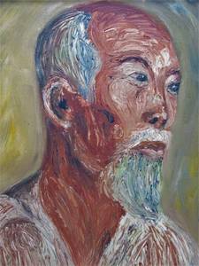 lot 234 image: Original Mid Century Portrait Oil on Canvas Signed R. Nevels 62