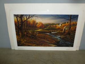 lot 3 image: Terry Redlin Print