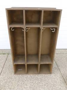 lot 24 image: Wooden Locker