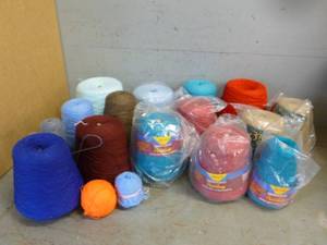 lot 43 image: New Spinning Machine Yarn