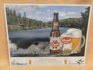 lot 54 image: Vintage Schmidt Beer