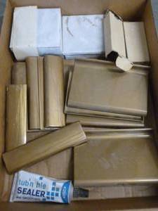 lot 93 image: Mid Century Modern Tiles