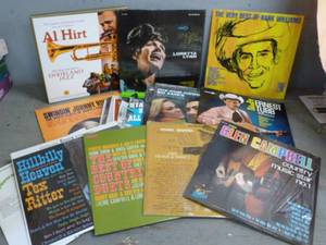 lot 101 image: Vintage Record Albums